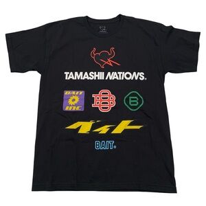 BAIT x Tamashii Nations Size L Black Tee (Retail Price $40)